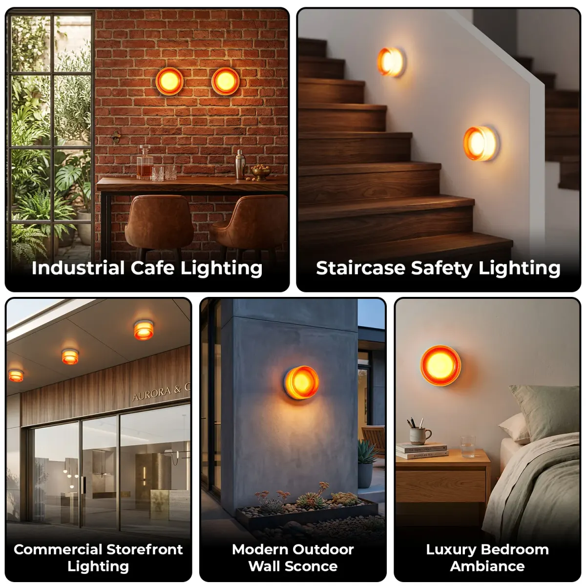 Vanity light (L018009-D130-C1OR), manufacturer image 2