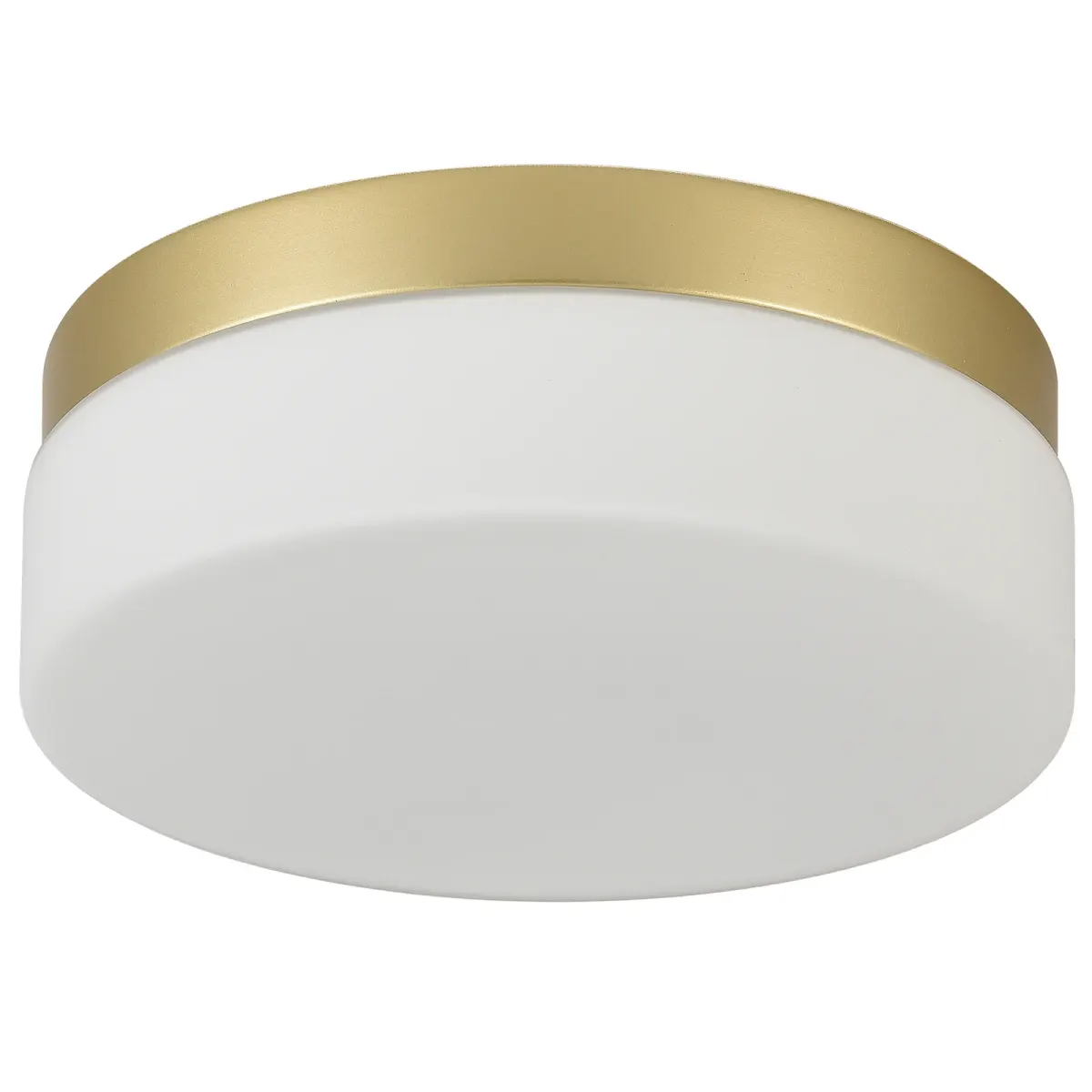 LED flush mount ceiling light, 11.4 in, gold, view 6