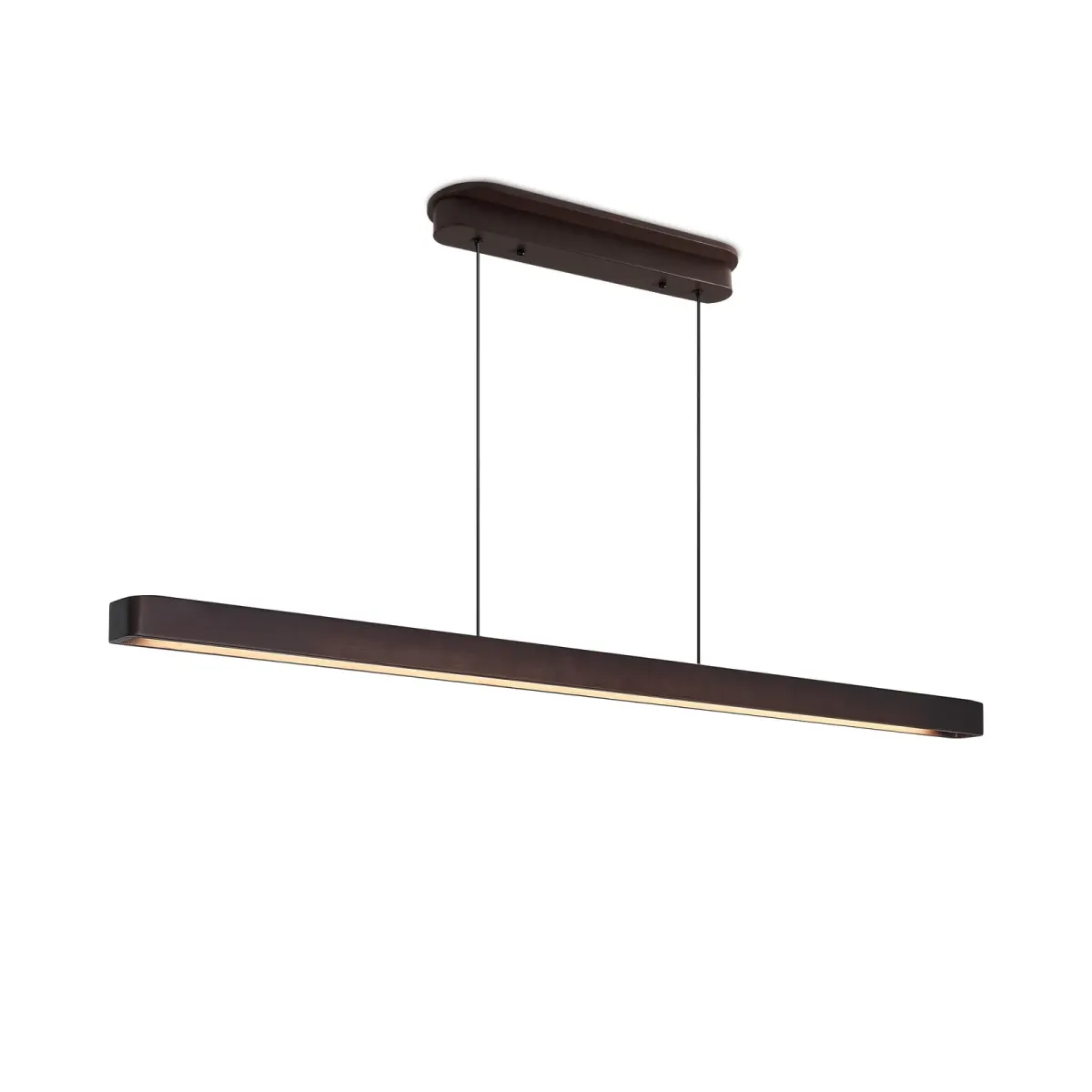 Wood pendant L019002, 51.2 in, walnut, view 6