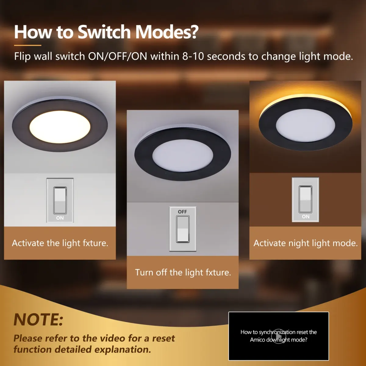 Ceiling light, 4.7 in, black (L017003-9W4-C6B), manufacturer image 2