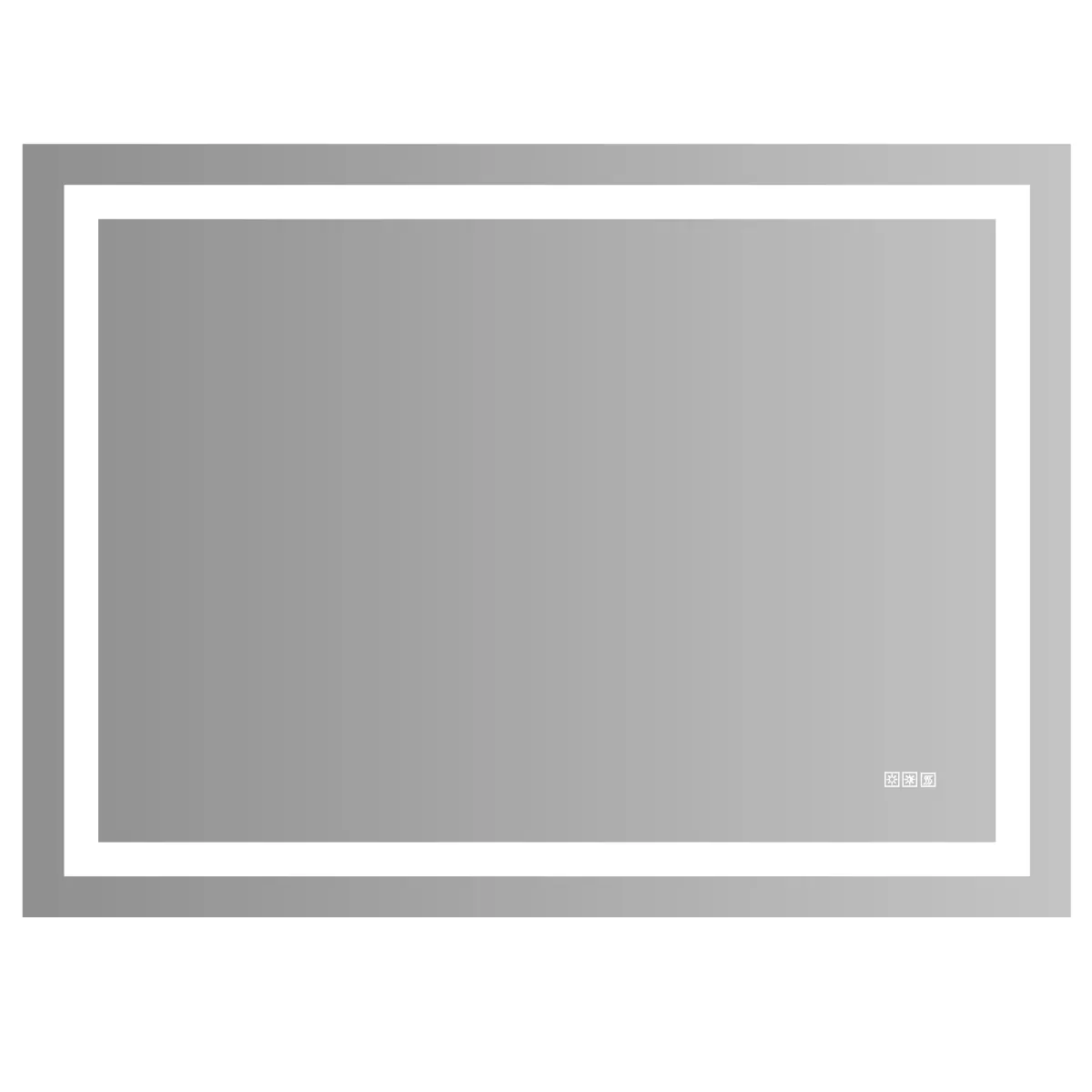 Vanity light, 48 in, clear, view 4
