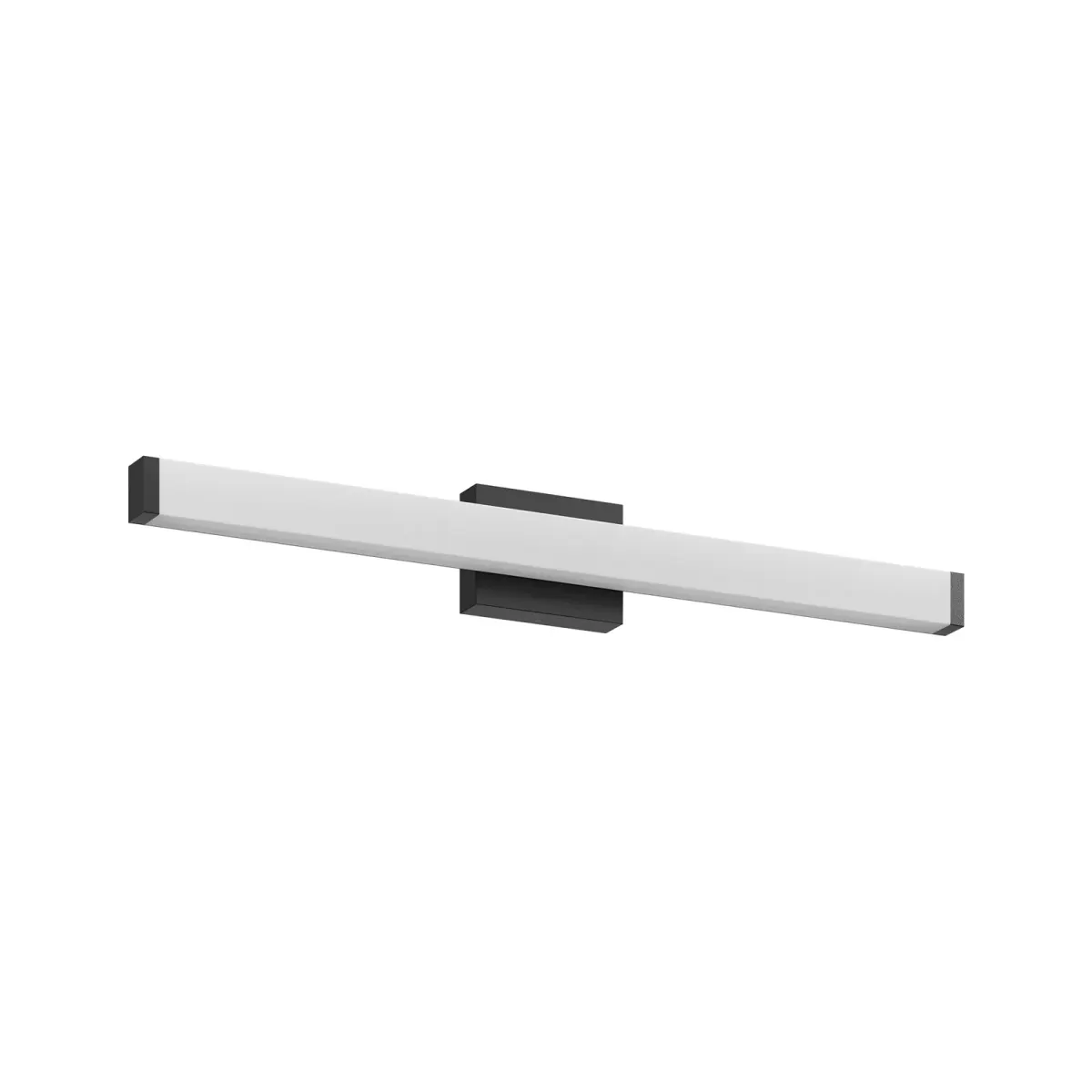 Tube LED vanity light, 32.7 in, black, view 9