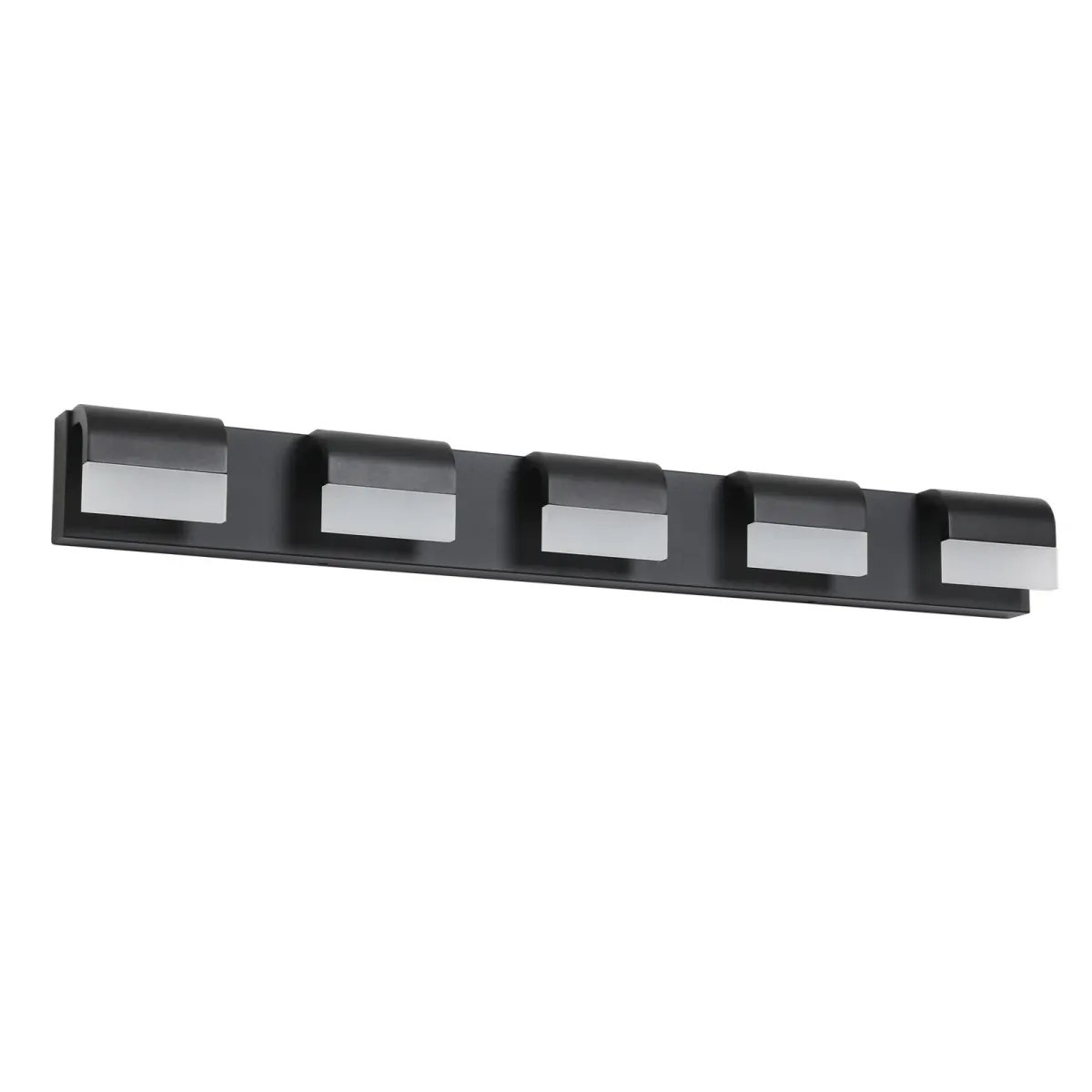 LED vanity bar, 5 lights, black, view 7
