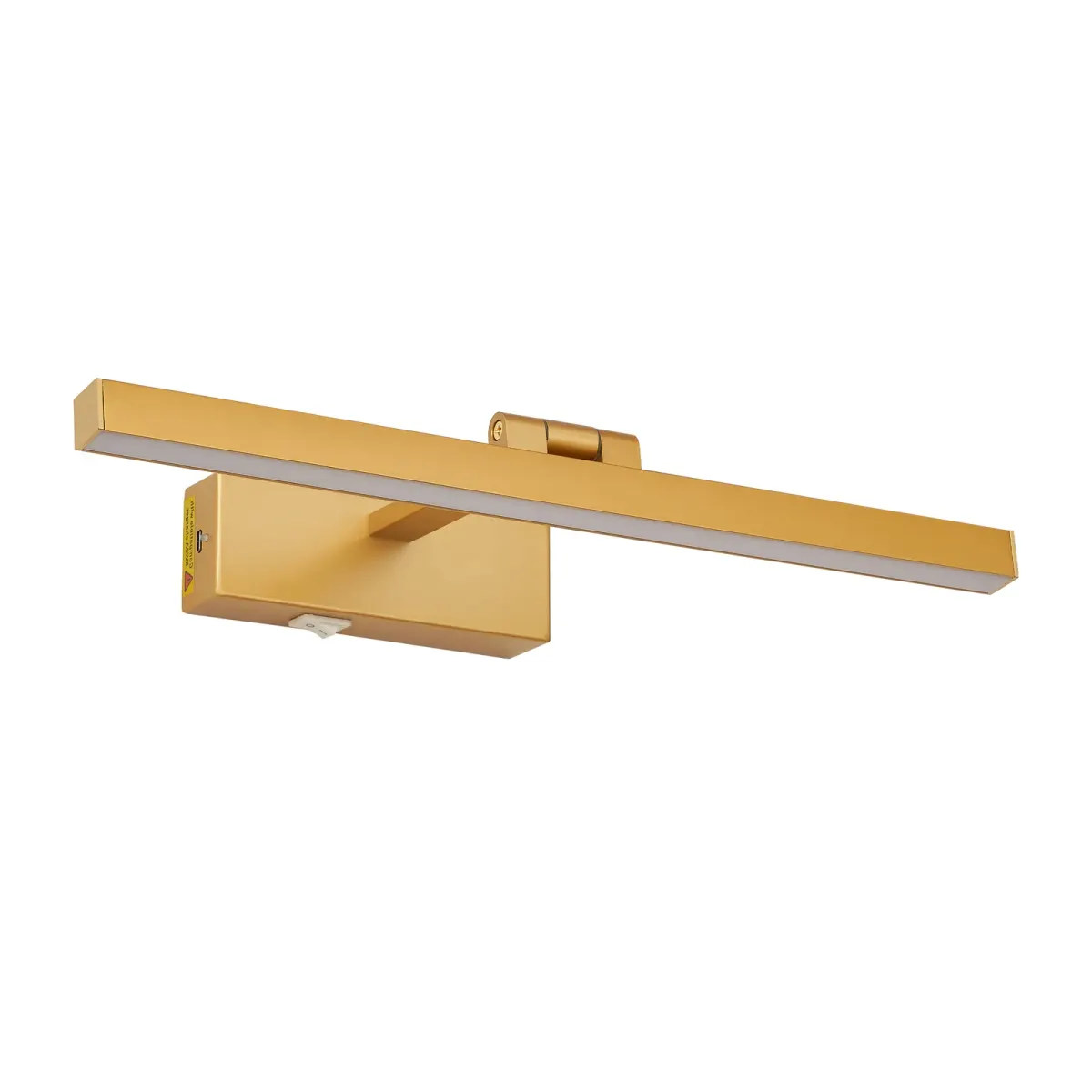 LED picture light, 15.9 in, gold, view 4