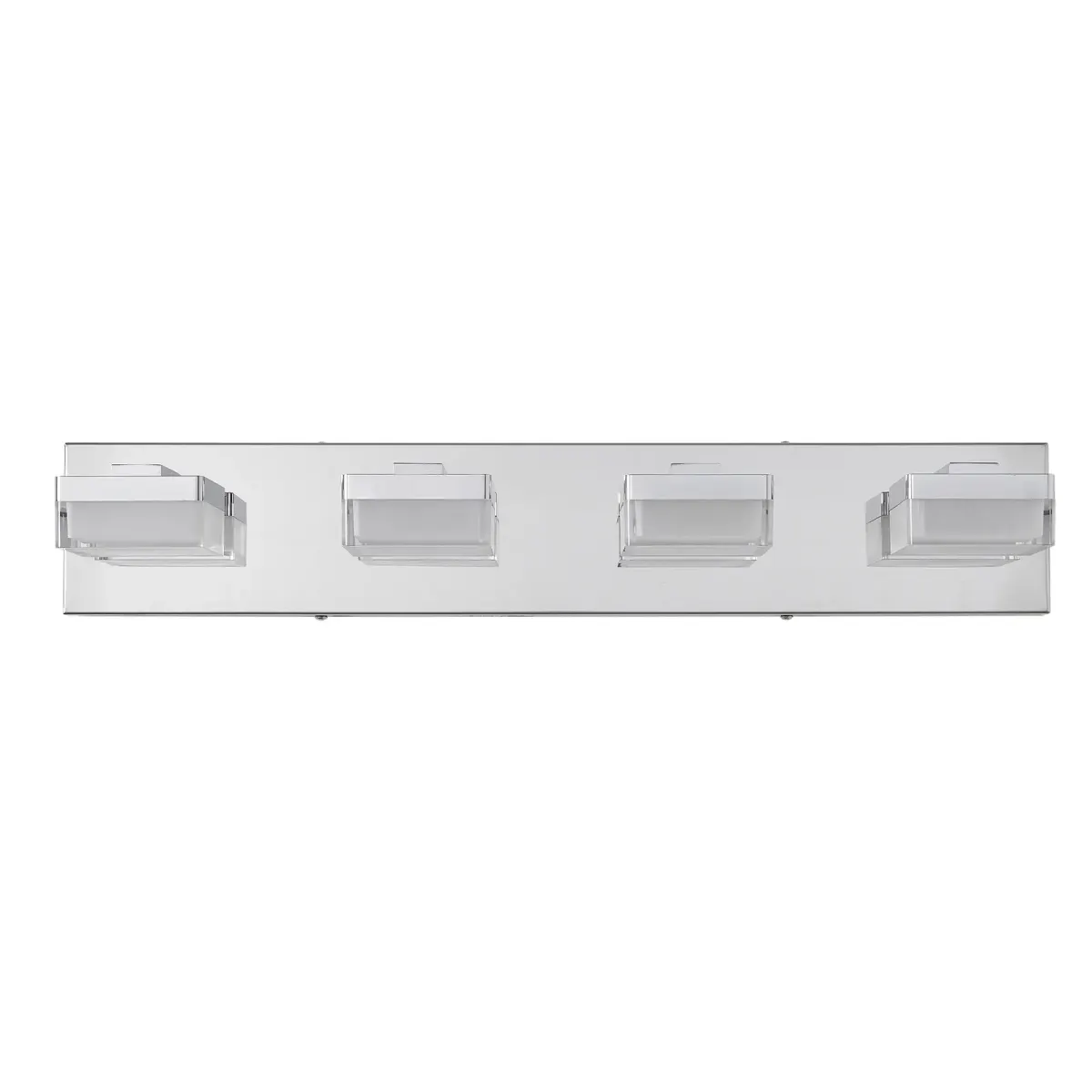 4-light vanity light, chrome, view 9