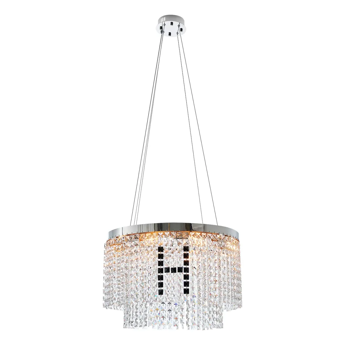 Crystal chandelier, 23.6 in, clear, view 7