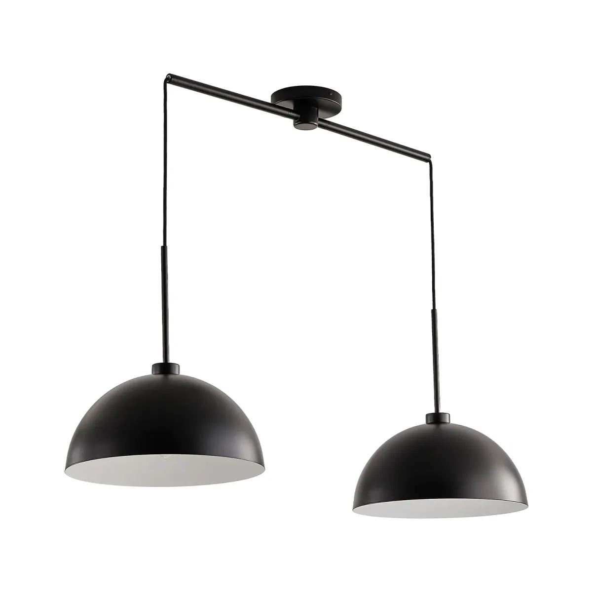 Double pendant, matte black