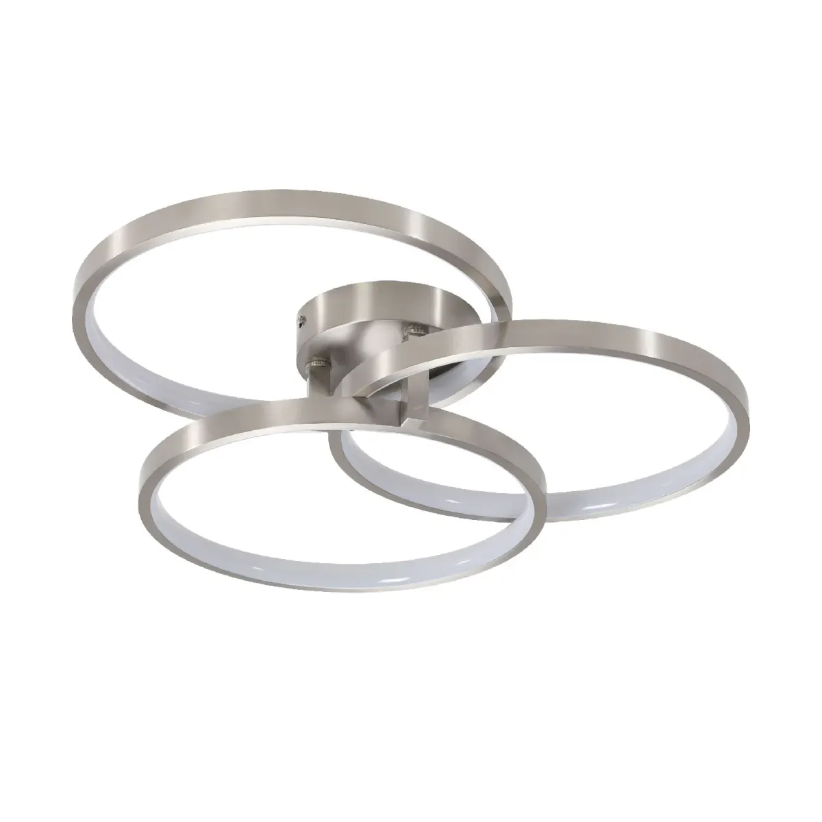 Ceiling light, 19.7 in, nickel, nickel