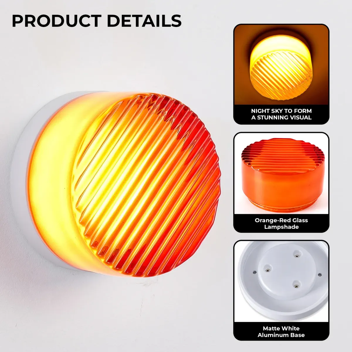 Vanity light (L018010-D130-C1OR), manufacturer image 2
